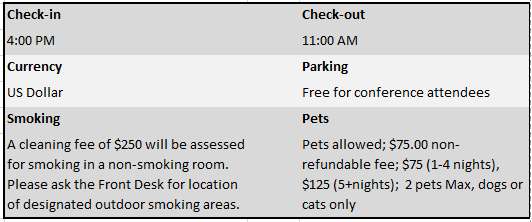 Check in policy 